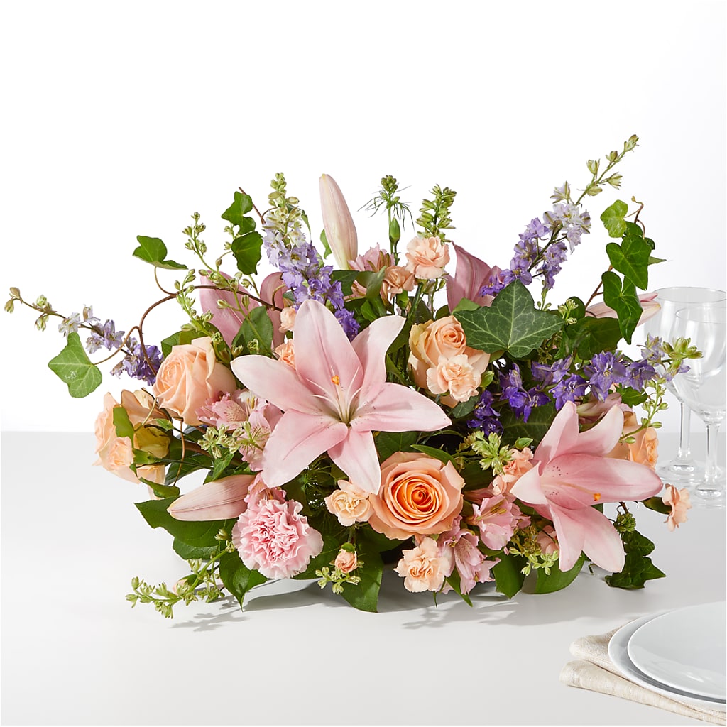 Blossom Time Centerpiece – Eaton Floral Inc, Eaton OH