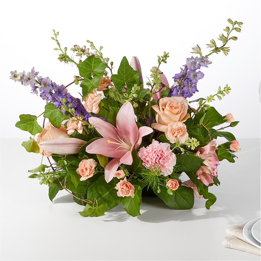 Blossom Time Centerpiece – Eaton Floral Inc, Eaton OH