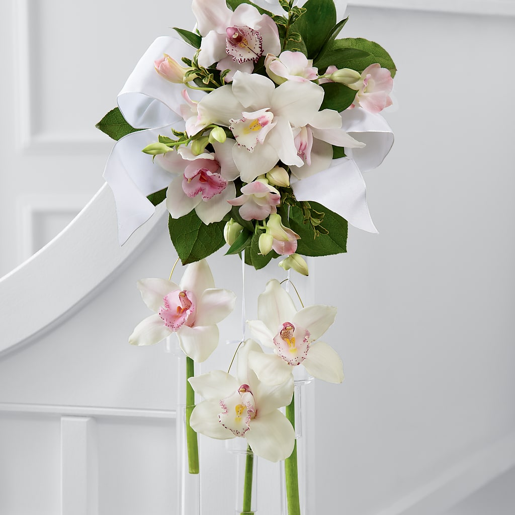 Perfect Entrance Pew Arrangement – Eaton Floral Inc, Eaton OH