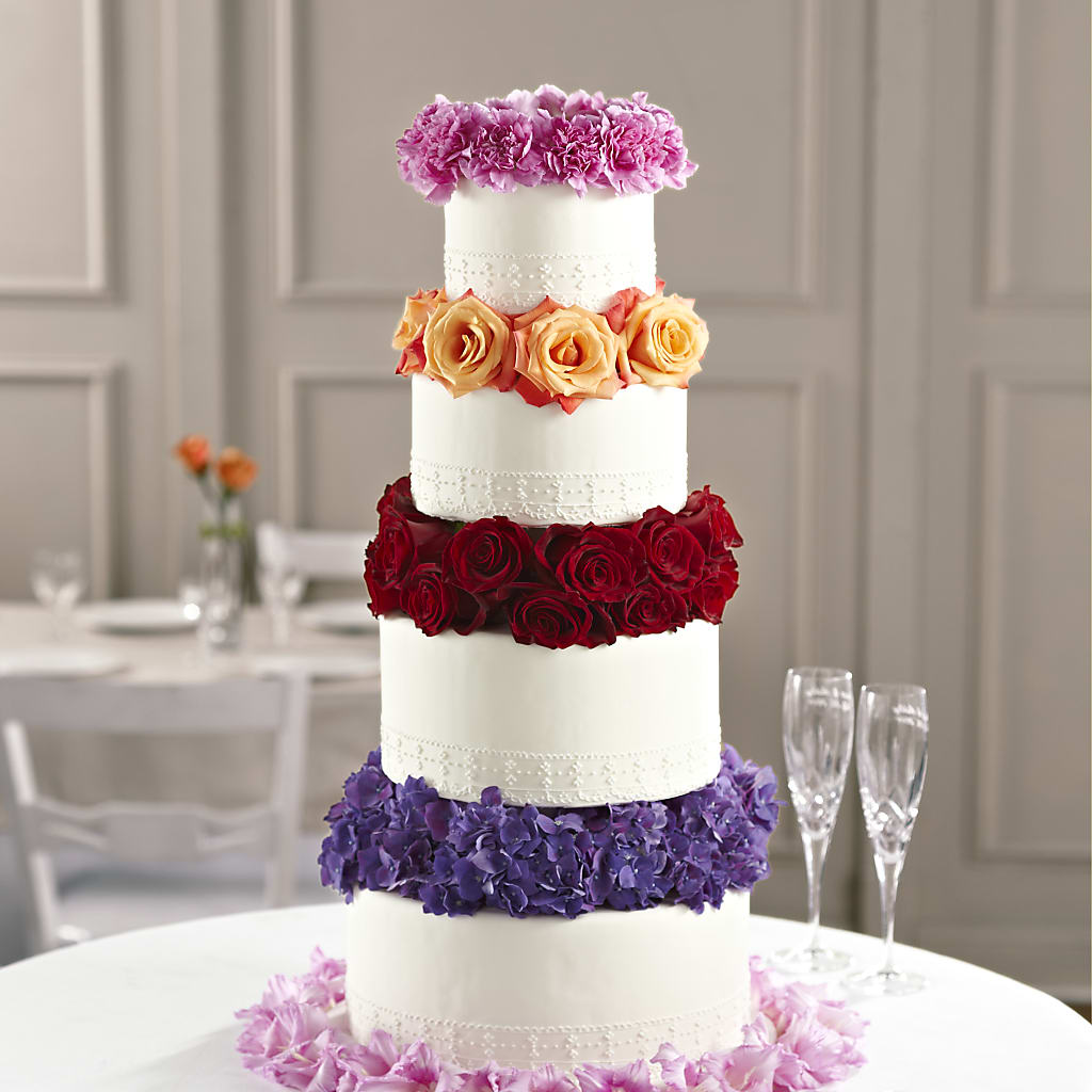 Infinite Love Cake Décor – Eaton Floral Inc, Eaton OH