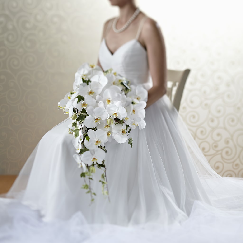Classic White Bouquet – Eaton Floral Inc, Eaton OH