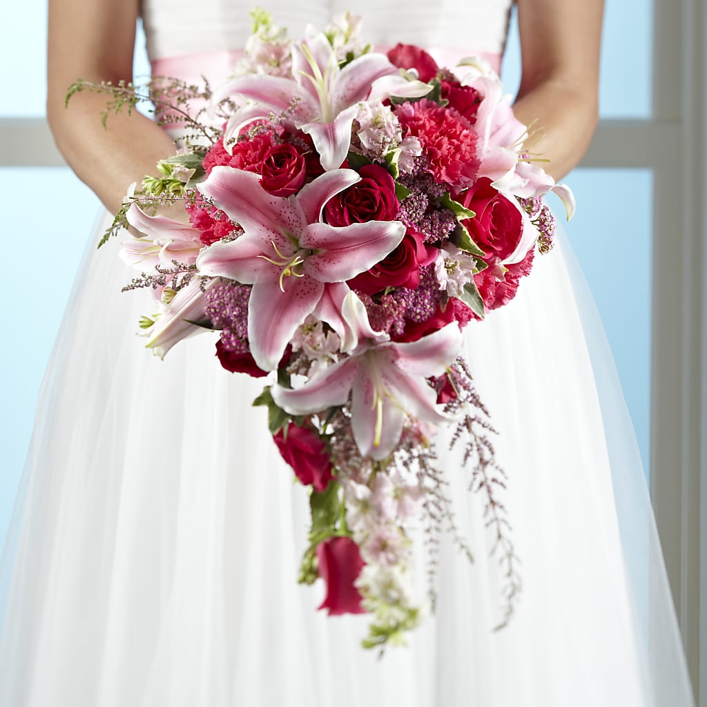 Lily & Rose Bouquet – Eaton Floral Inc, Eaton OH