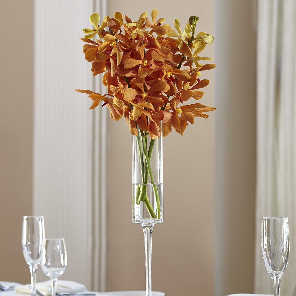 Orange Mokara Bouquet – Eaton Floral Inc, Eaton OH
