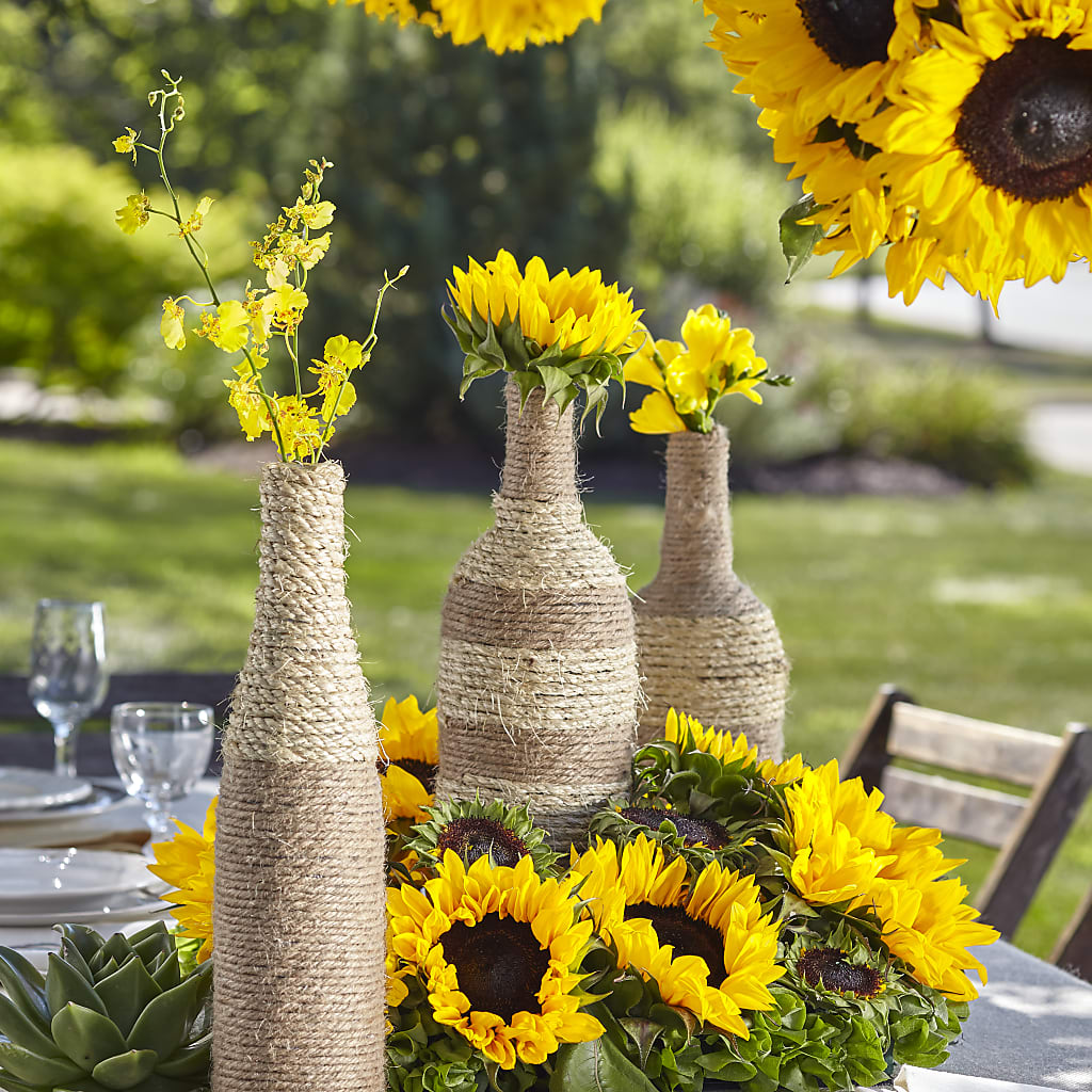 Sublime Garden Centerpiece – Eaton Floral Inc, Eaton OH