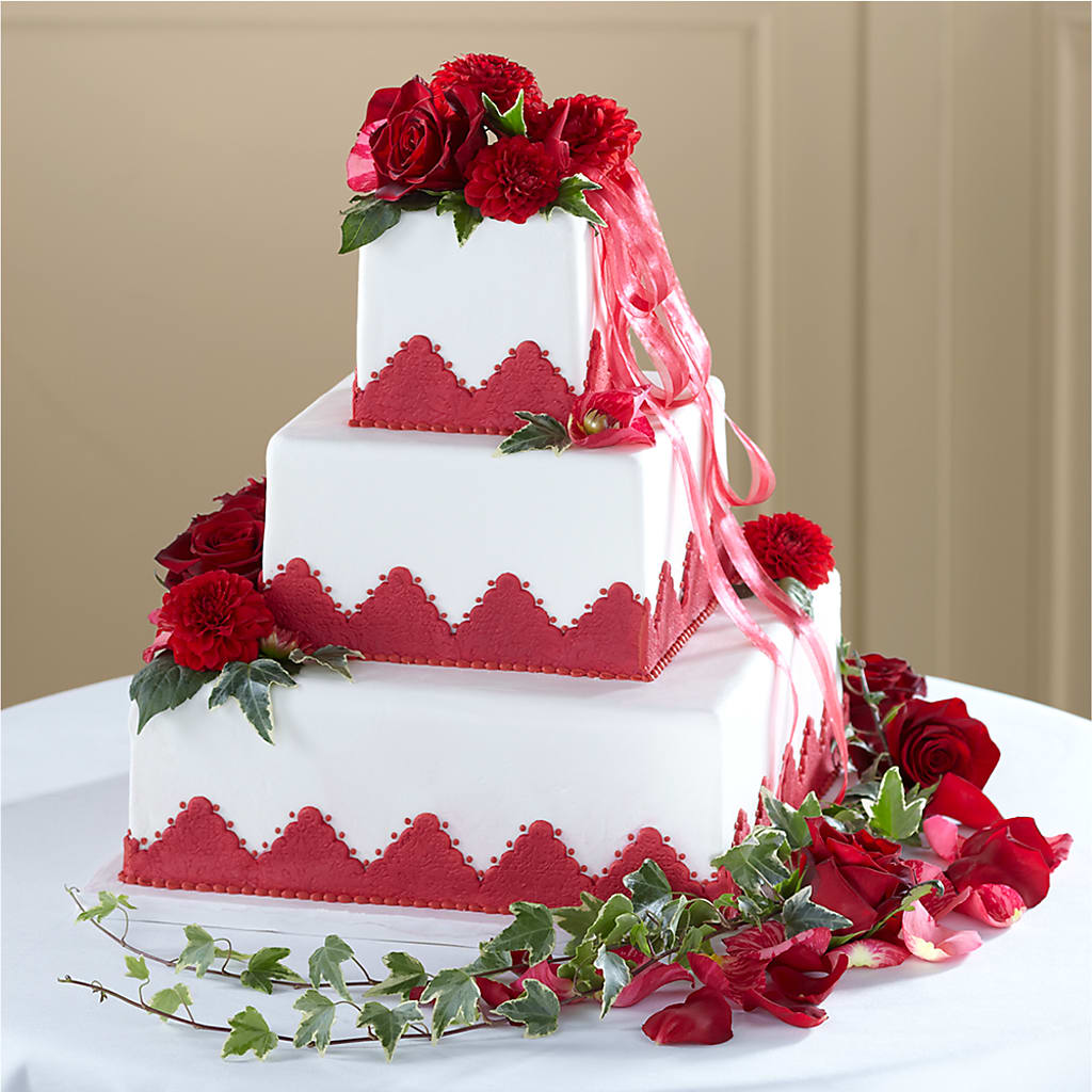 Forever Happiness Cake Decor – Eaton Floral Inc, Eaton OH