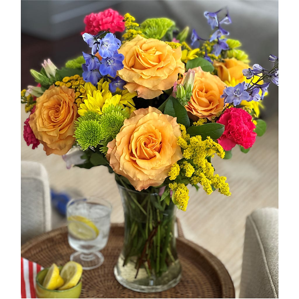 Bold & Bright – A Florist Original –  Eaton Floral Inc, Eaton OH