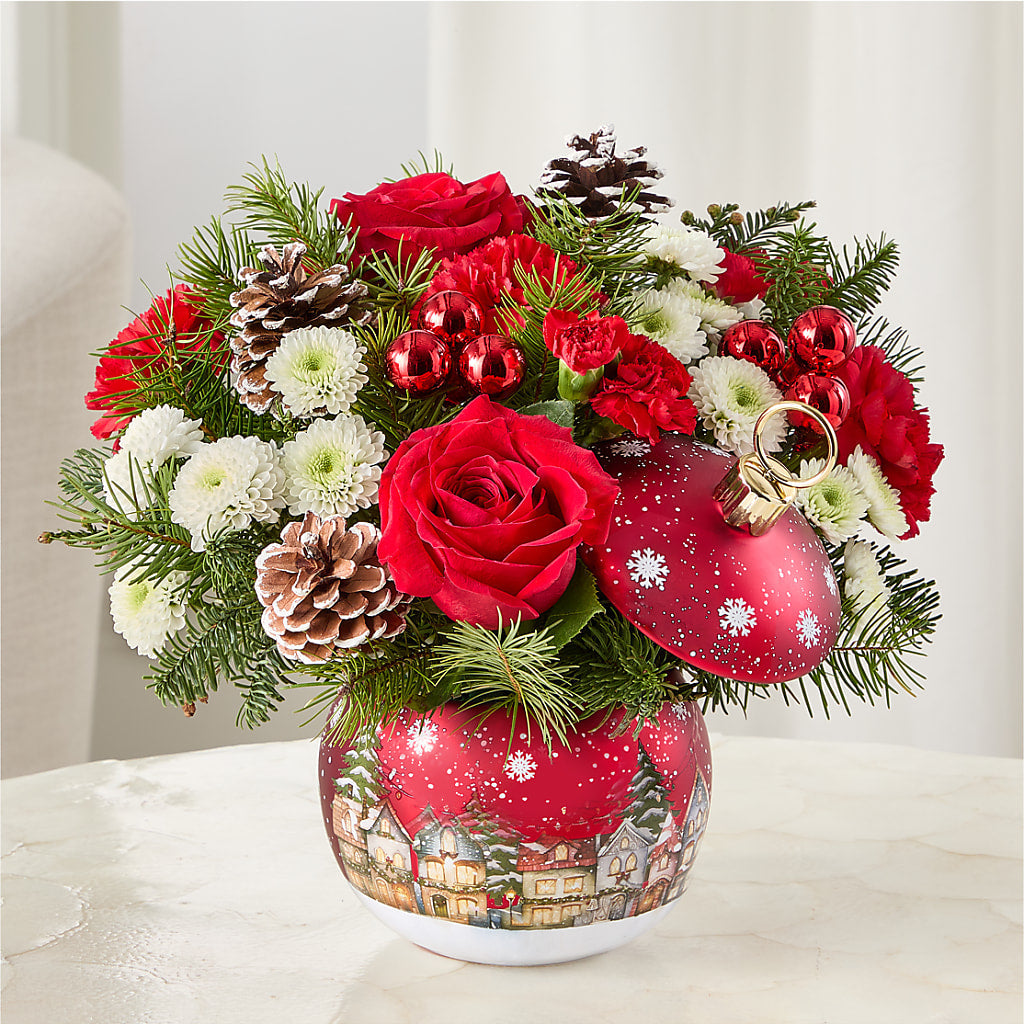 Christmas Carols Ornament –  Eaton Floral Inc, Eaton OH