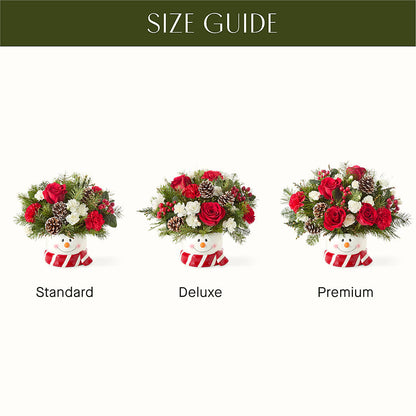 Jolly Snowman Bouquet –  Eaton Floral Inc, Eaton OH
