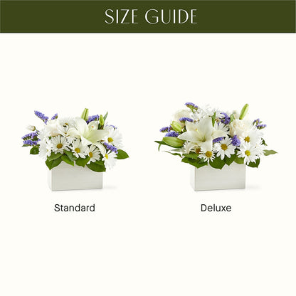 Beyond Blue Box Bouquet –  Eaton Floral Inc, Eaton OH