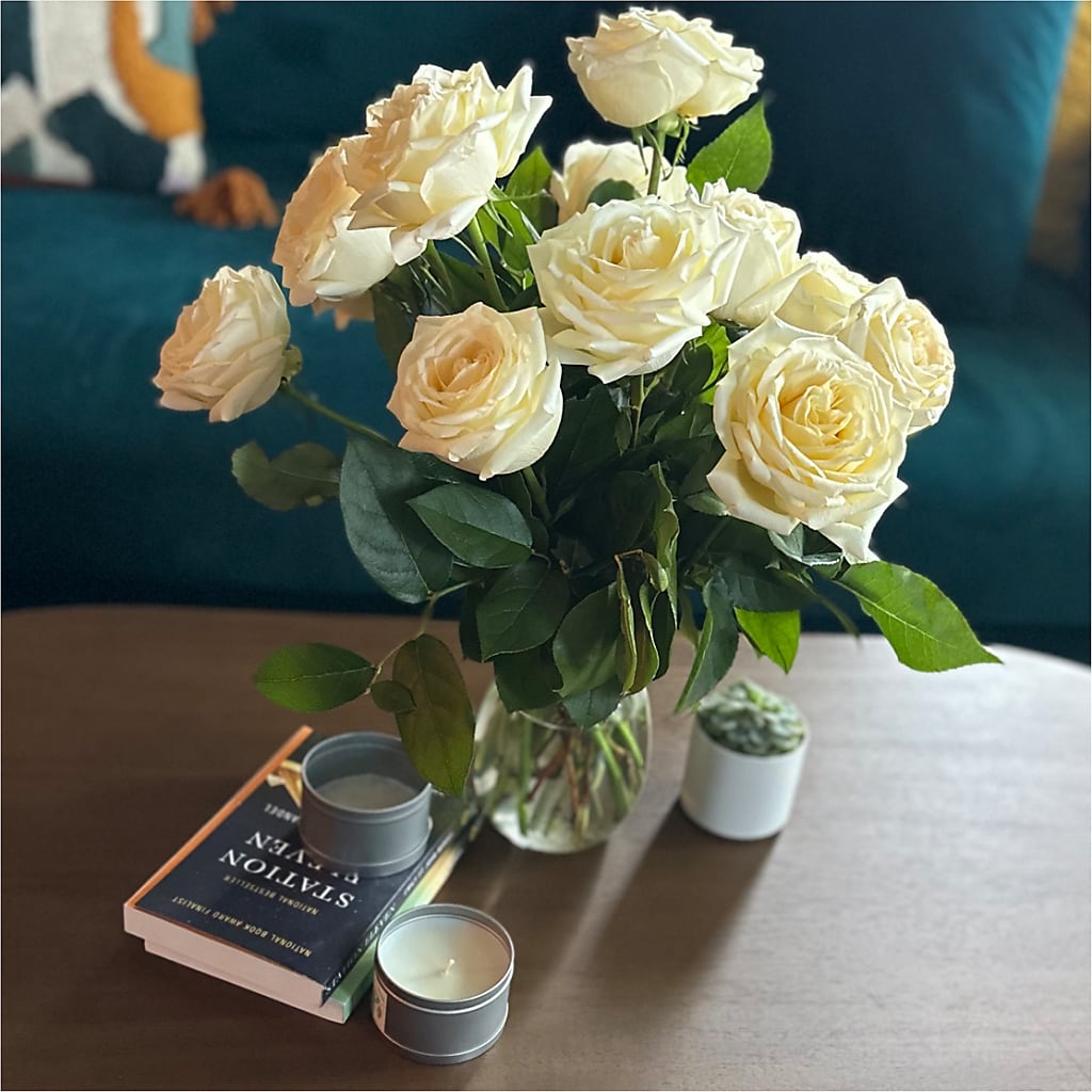 Long Stem Yellow Rose Bouquet –  Eaton Floral Inc, Eaton OH