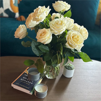 Long Stem Yellow Rose Bouquet –  Eaton Floral Inc, Eaton OH