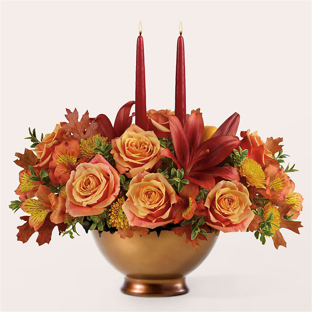 Harvest Table Centerpiece –  Eaton Floral Inc, Eaton OH