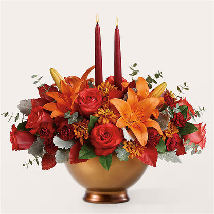 Fruits of Fall Centerpiece –  Eaton Floral Inc, Eaton OH