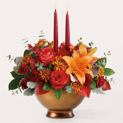 Fruits of Fall Centerpiece –  Eaton Floral Inc, Eaton OH