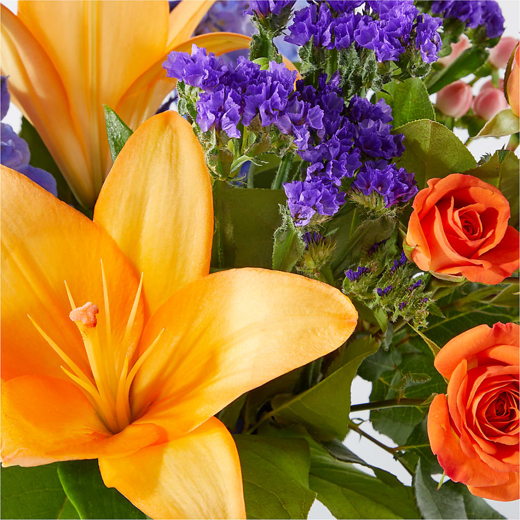 Radiant Citrus Bouquet –  Eaton Floral Inc, Eaton OH