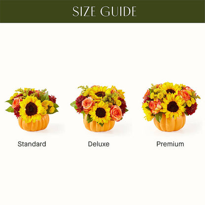 Golden Gourd Pumpkin Bouquet –  Eaton Floral Inc, Eaton OH