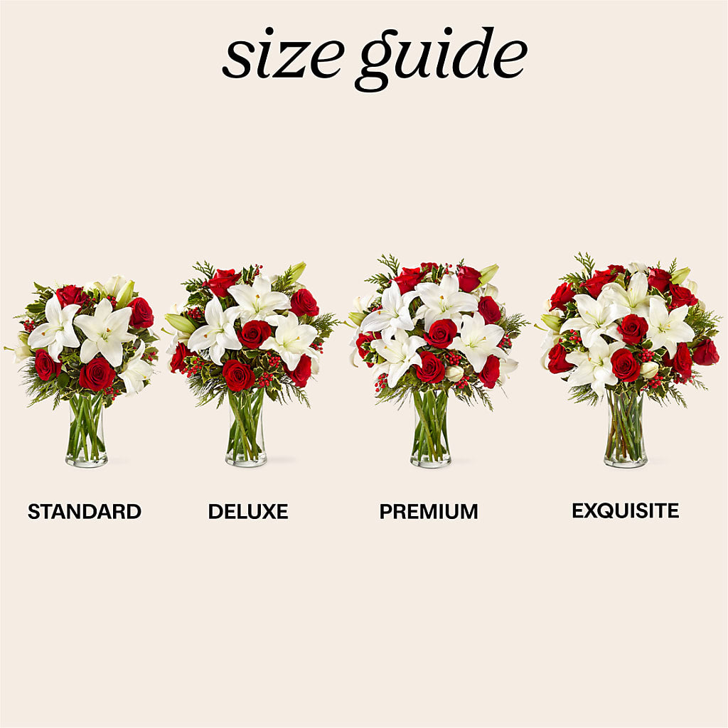 Sparkling Snowflakes Bouquet –  Eaton Floral Inc, Eaton OH