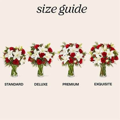 Sparkling Snowflakes Bouquet –  Eaton Floral Inc, Eaton OH
