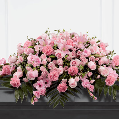 Garden of Comfort Casket Spray (Standard) –  Eaton Floral Inc, Eaton OH