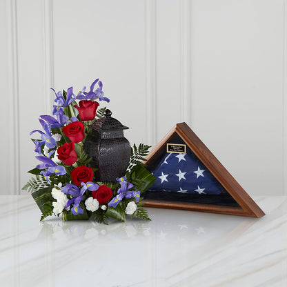Patriotic Tribute Arrangement –  Eaton Floral Inc, Eaton OH