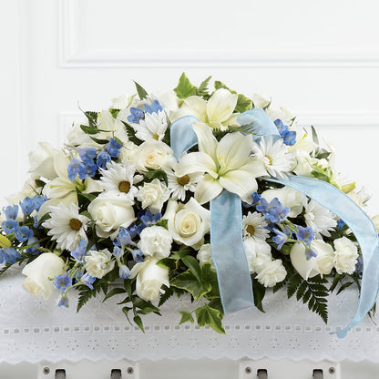 Tender Treasure Casket Spray –  Eaton Floral Inc, Eaton OH