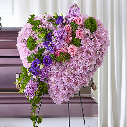 Treasured Love Standing Heart –  Eaton Floral Inc, Eaton OH
