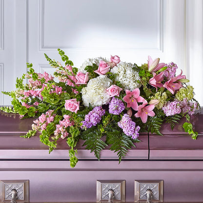 Life's Gratitude Casket Spray –  Eaton Floral Inc, Eaton OH