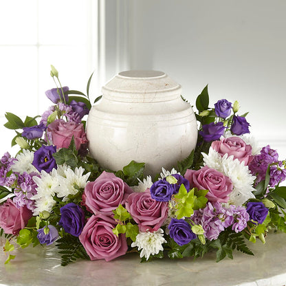 Blooming Sympathy Cremation Adornment –  Eaton Floral Inc, Eaton OH
