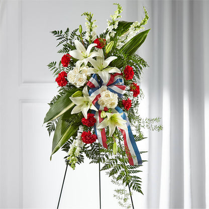 Stars of Life Standing Spray –  Eaton Floral Inc, Eaton OH