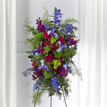 Heavenly Skies Standing Spray –  Eaton Floral Inc, Eaton OH