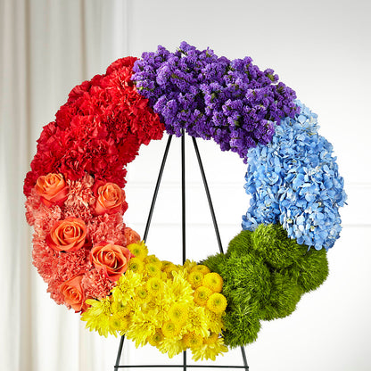 Circle of Love Wreath –  Eaton Floral Inc, Eaton OH