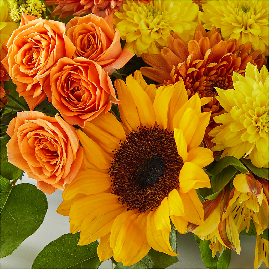 Autumn Harmony Centerpiece –  Eaton Floral Inc, Eaton OH