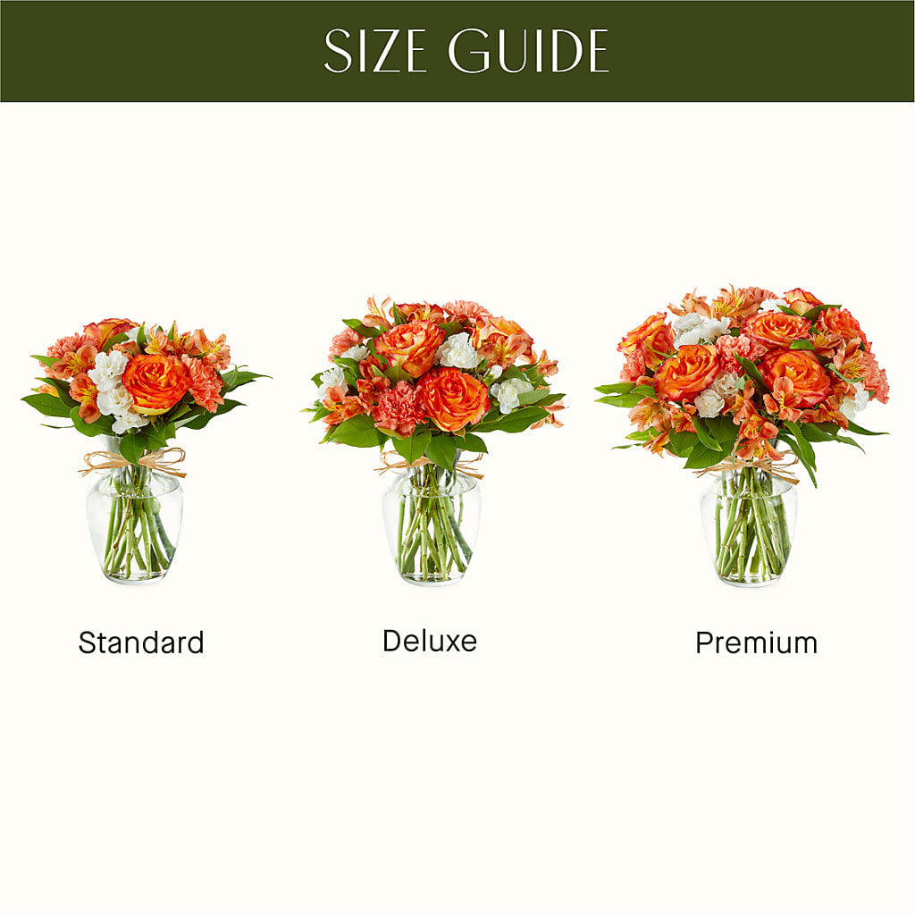 Apricot Glow Bouquet –  Eaton Floral Inc, Eaton OH