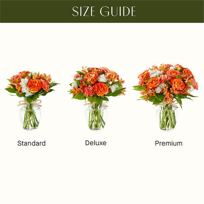 Apricot Glow Bouquet –  Eaton Floral Inc, Eaton OH