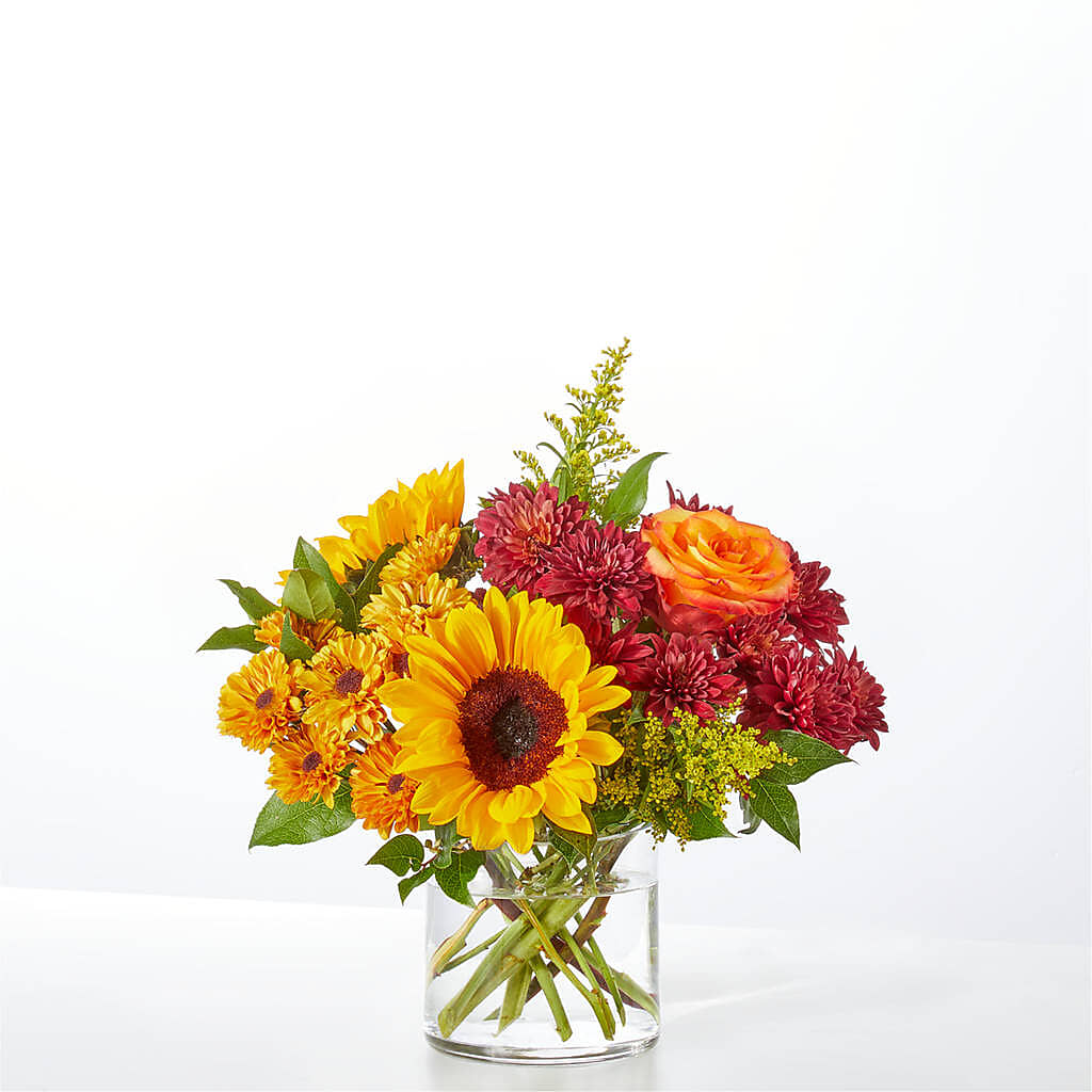 Flannel Scarf Bouquet –  Eaton Floral Inc, Eaton OH