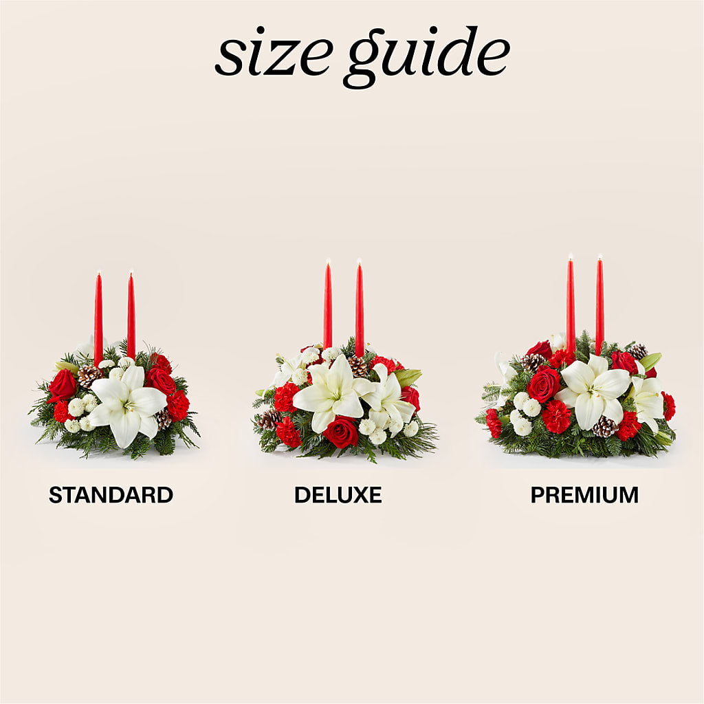 Seasonal Festivities Centerpiece –  Eaton Floral Inc, Eaton OH