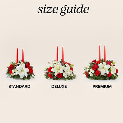 Seasonal Festivities Centerpiece –  Eaton Floral Inc, Eaton OH