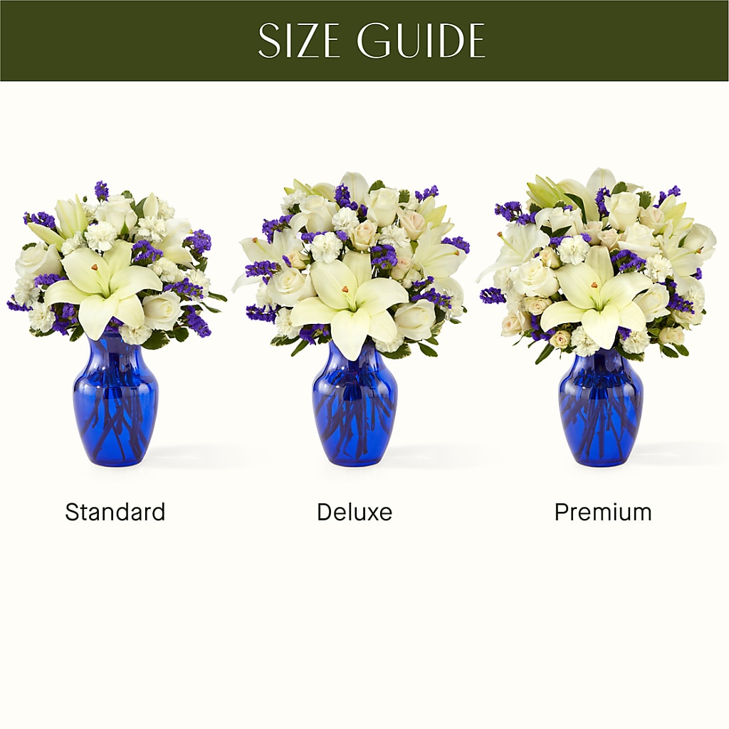Sapphire Rush Bouquet –  Eaton Floral Inc, Eaton OH
