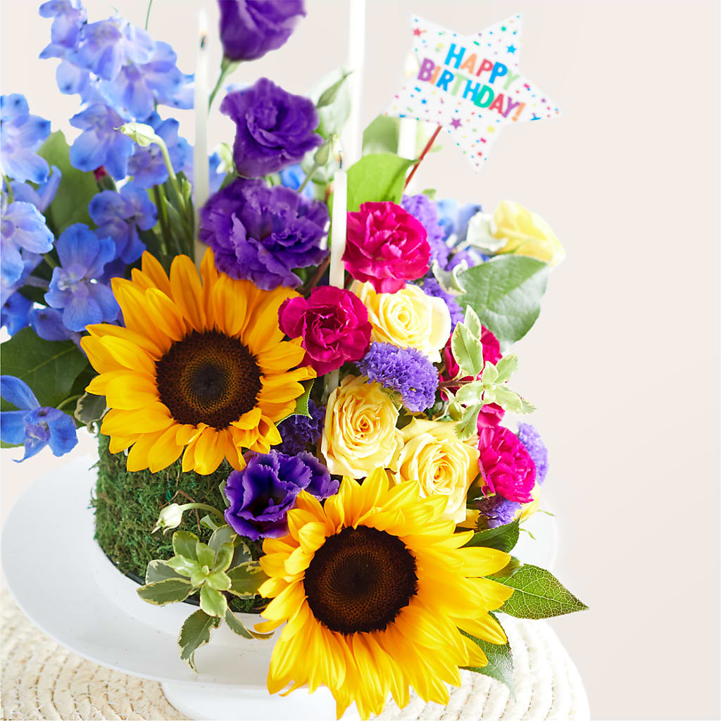Star of the Day Floral Cake –  Eaton Floral Inc, Eaton OH