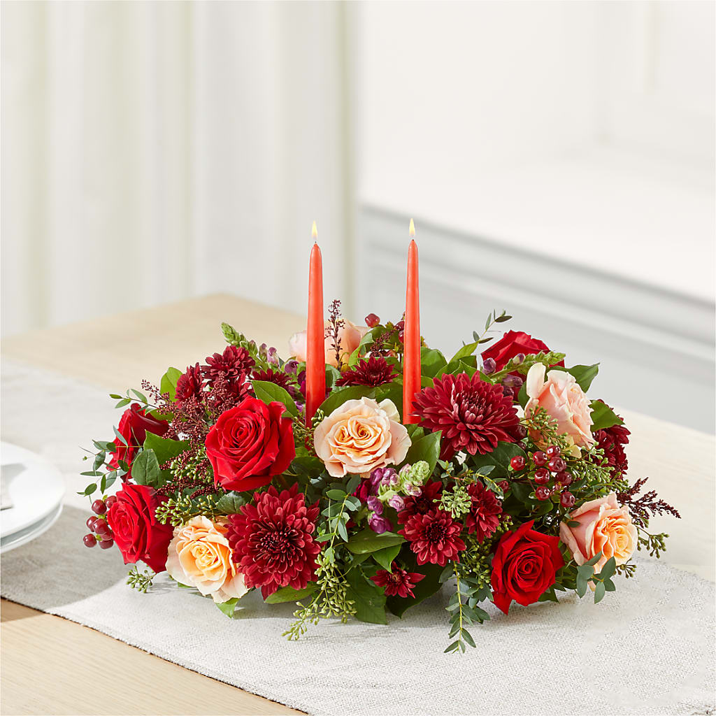 Most Thankful Centerpiece –  Eaton Floral Inc, Eaton OH