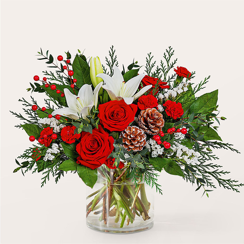 Best in Snow Bouquet –  Eaton Floral Inc, Eaton OH