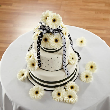 Simple Sophistication Cake Décor –  Eaton Floral Inc, Eaton OH