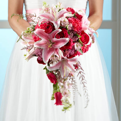 Lily & Rose Bouquet –  Eaton Floral Inc, Eaton OH